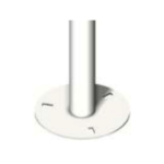 PF1560FL Unistab - Pali Pf Diametro da 60 mm H 1,5 Mt - Con Base Diametro da 220 mm - Bianco