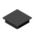 CQA001PN Unistab - tappo 120x120 mm resistente ai raggi UV - ABS - Nero