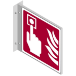 CQCS30AN Unistab - PANNELLO IN ALLUMINIO 300X330X2 MM PER SEGNALAZIONE ANTI-INCENDIO