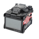 FST-18S - Giuntatrice touch screen a fusione per fibre ottiche monomodale e multimodale ad allineamento automatico a 4 motori con protezione agli urti. Include taglierina di precisione, pinza spela fibra e contenitore per alcool ed elettrodi  - Beta Cavi