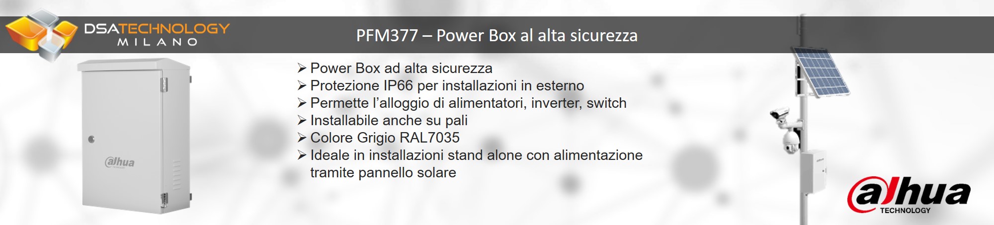 Accessorio Power box ad alta sicurezza