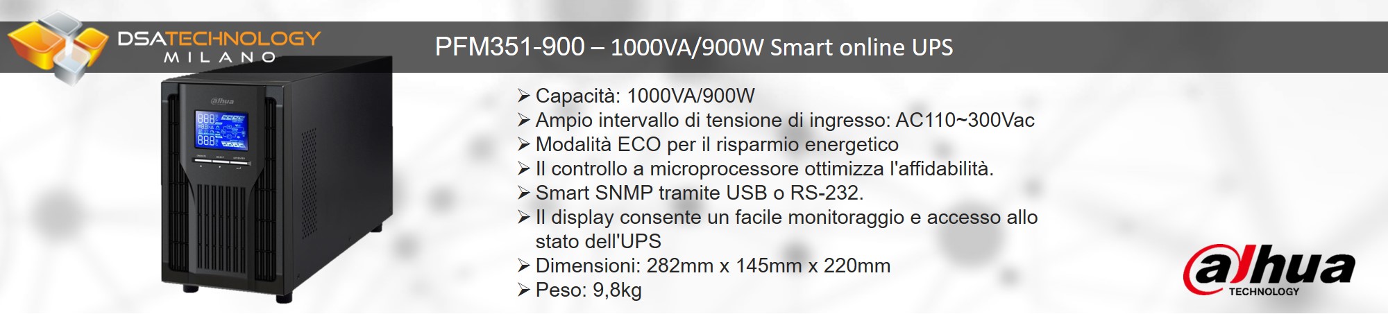 Illustrazione del podotto UPS ad uso aziendale 