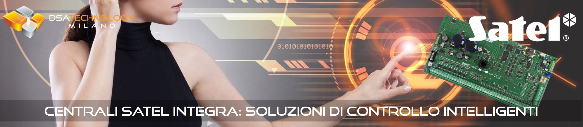 Dispositivi di centrali per il controllo di impianti Satel