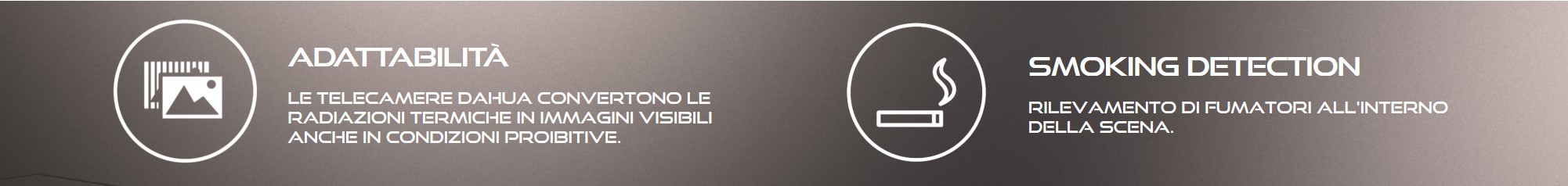 Caratteristiche: Adabbilità e Smoking detection