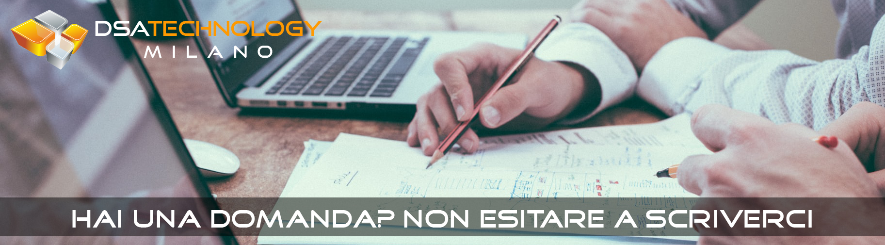 Banner per modulo contatti DSA Shop